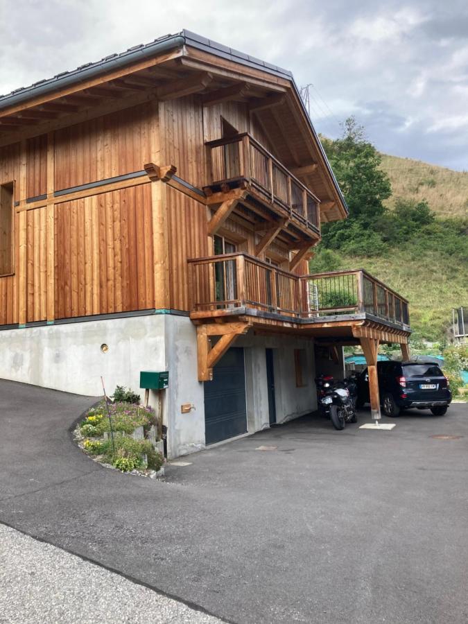 Un Studio Dans Notre Chalet La Plagne-Tarentaise ภายนอก รูปภาพ